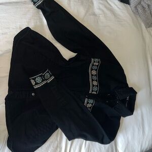 Zara Black Collared Jacket